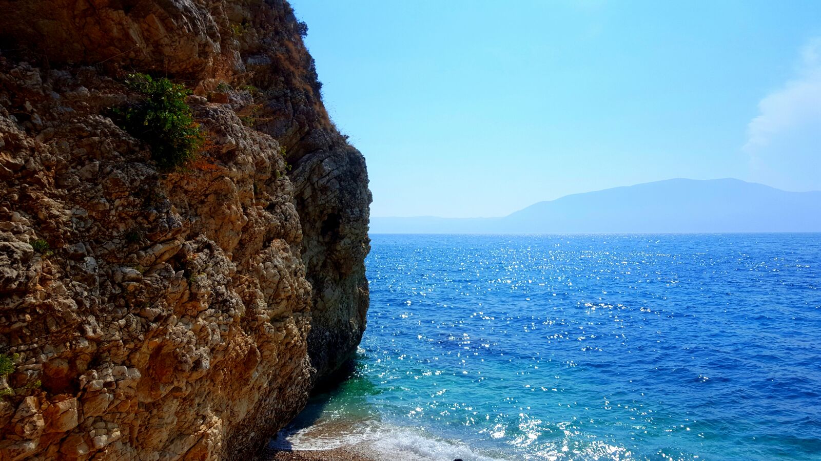 Samsung Galaxy S6 sample photo. Beach, sand, sea, sky photography