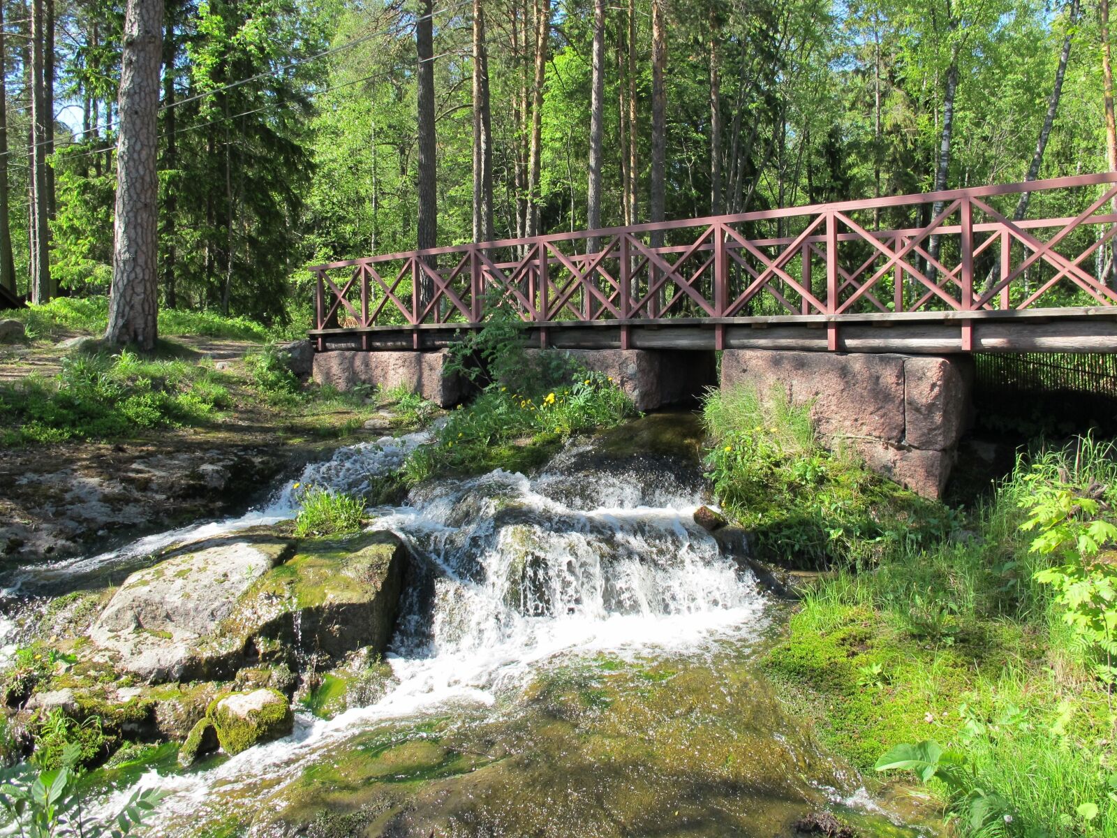 Canon PowerShot G12 sample photo. Bridge, langinkoski, finnish photography