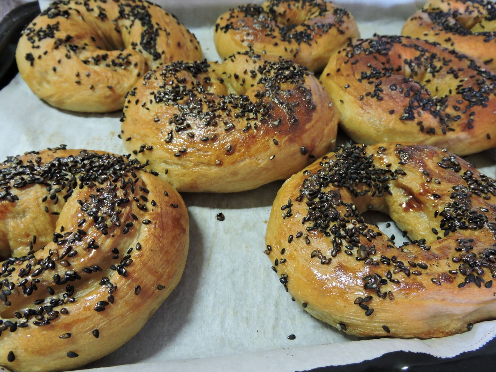 Nikon Coolpix P600 sample photo. Bagels, baking, bread photography