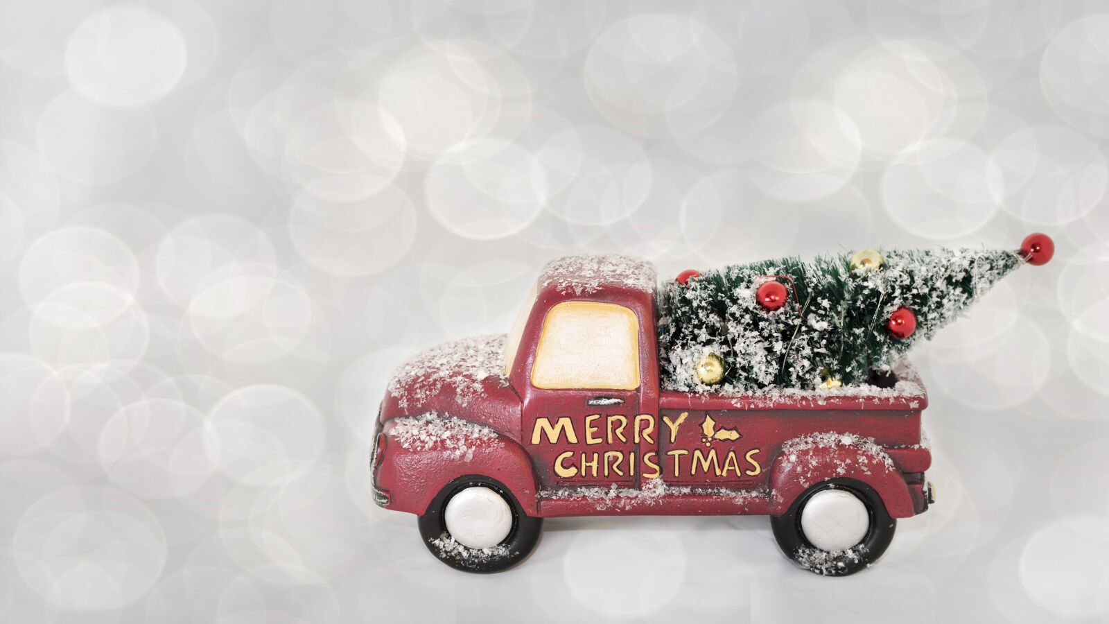 Nikon D810 sample photo. Merry christmas, red, truck photography