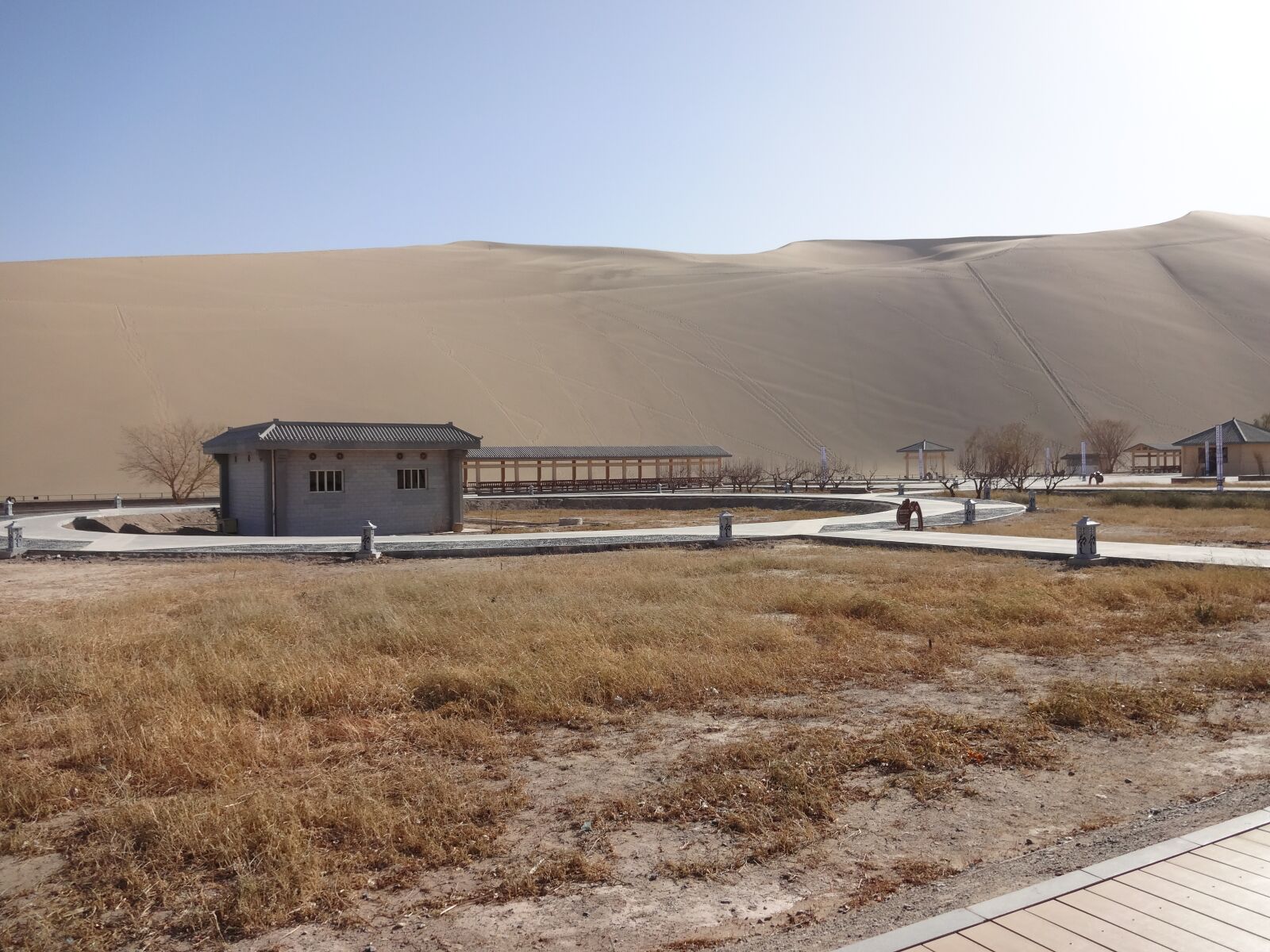 Sony DSC-WX100 sample photo. Desert, dunhuang, crescent lake photography