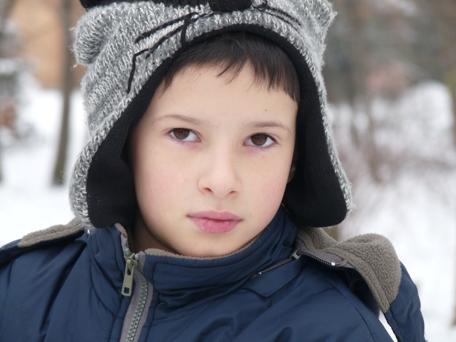 Panasonic Lumix DMC-FZ28 sample photo. Child, boy, facial photography