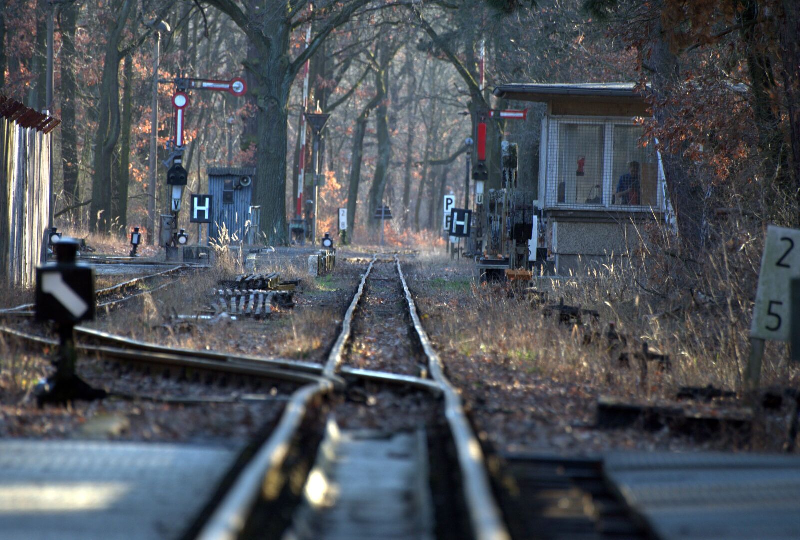 Pentax K-30 sample photo. Gleise, rails, railway photography