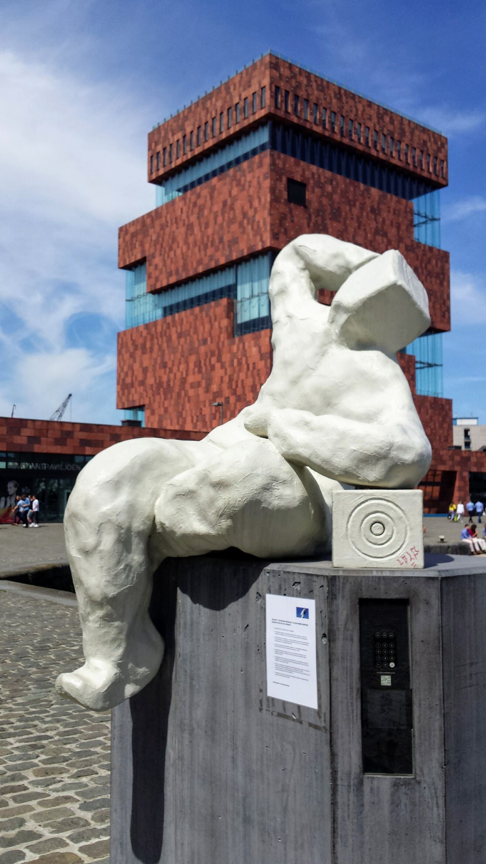 Samsung Galaxy S4 sample photo. Mas, antwerp, museum photography