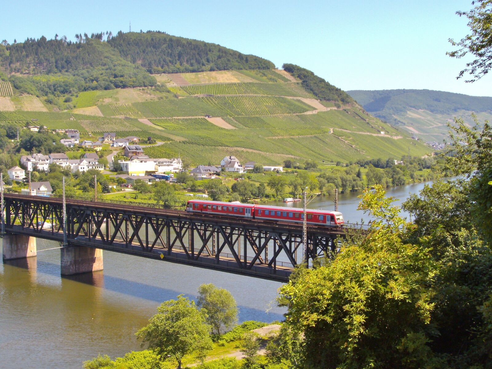 TRAVELER DC 120 sample photo. Moselle, germany, bridge photography