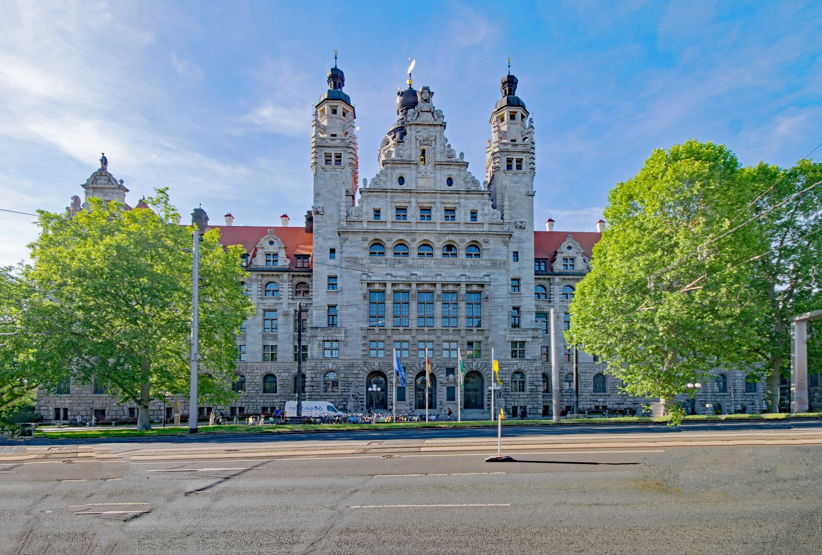 Nikon D5300 sample photo. New town hall, leipzig photography