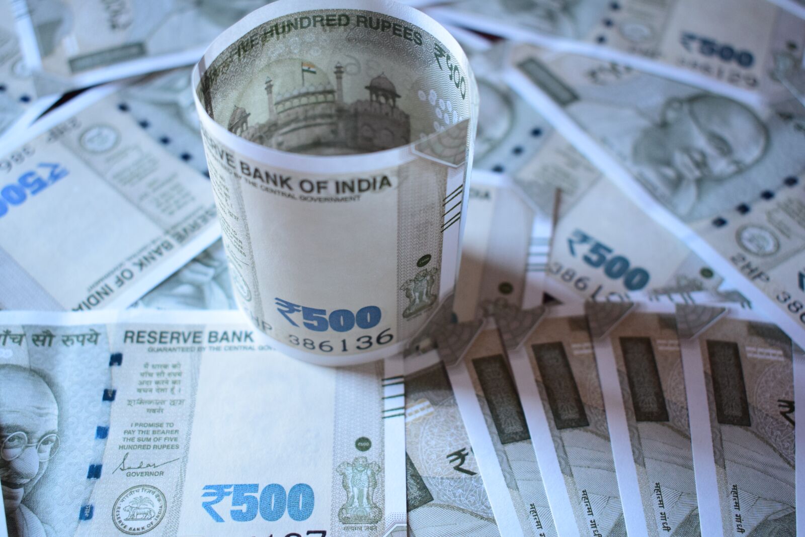 Nikon D5300 sample photo. Indian currency, indian rupee photography