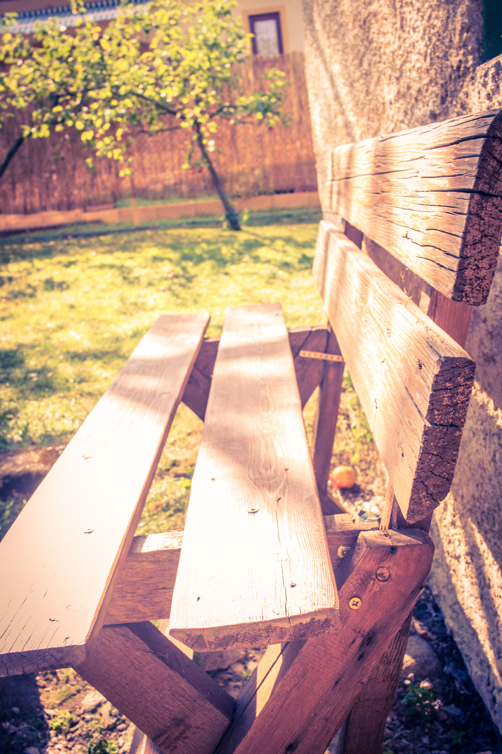 Canon EF-S 24mm F2.8 STM sample photo. Bench photography