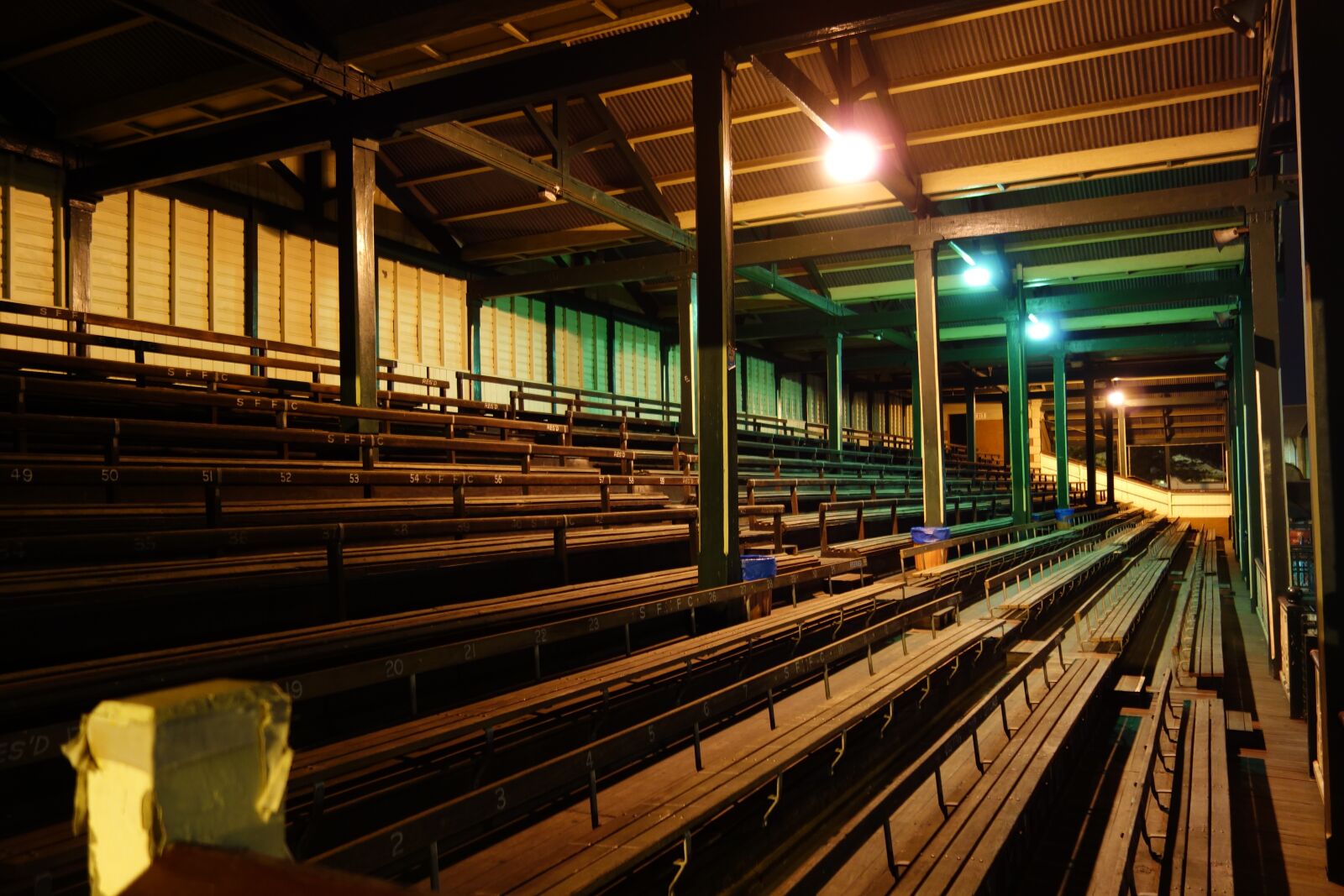 Sony Cyber-shot DSC-RX100 sample photo. Stadium, bleachers, seats photography