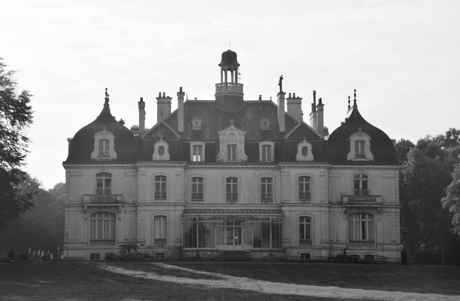 Nikon D5200 sample photo. Castle of the parc photography