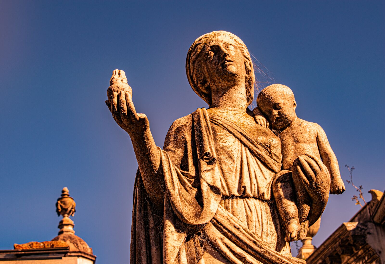 Nikon D3300 sample photo. Sculpture, statue, angel photography