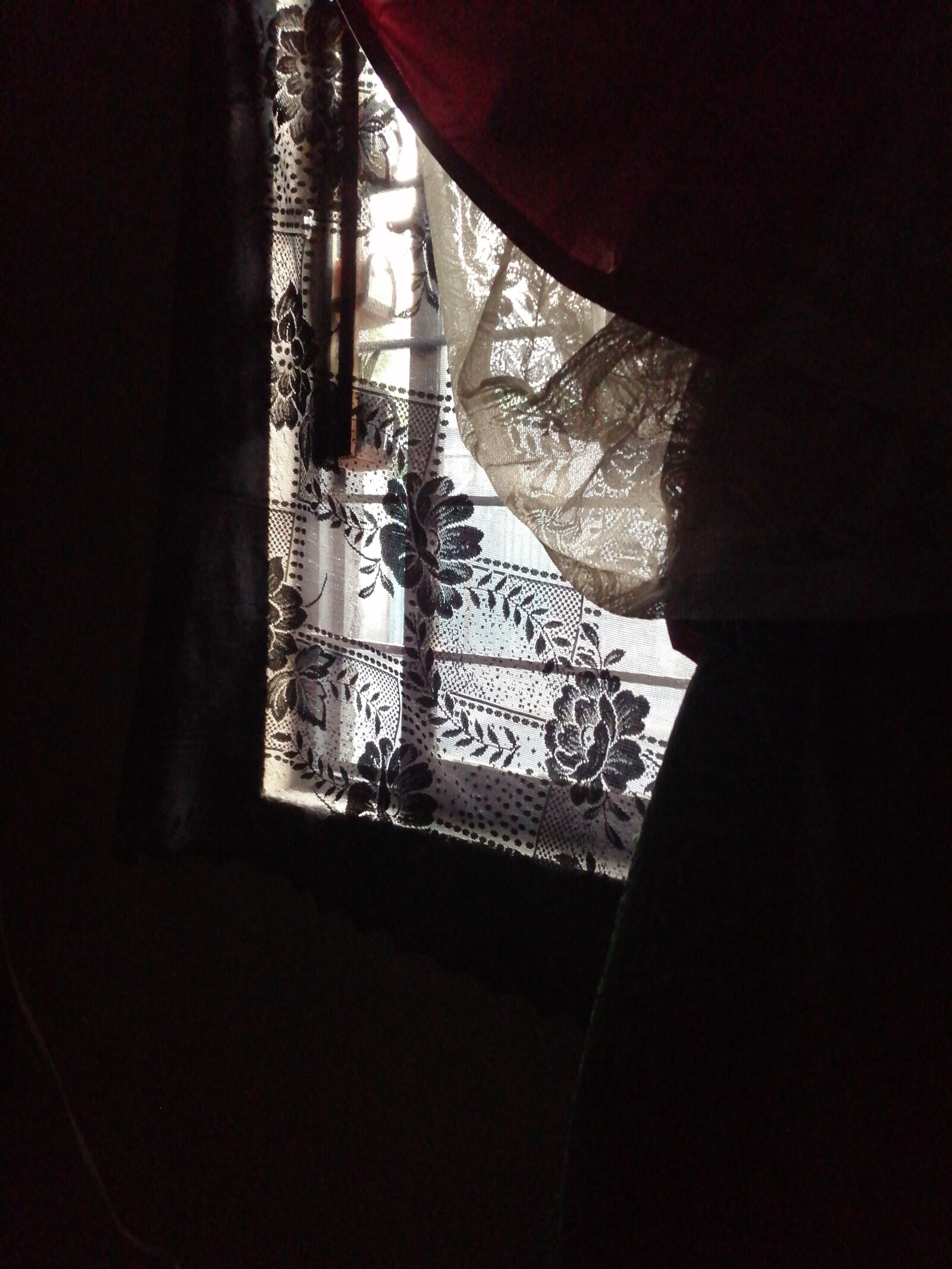 HUAWEI JKM-LX3 sample photo. Window, black, curtain photography