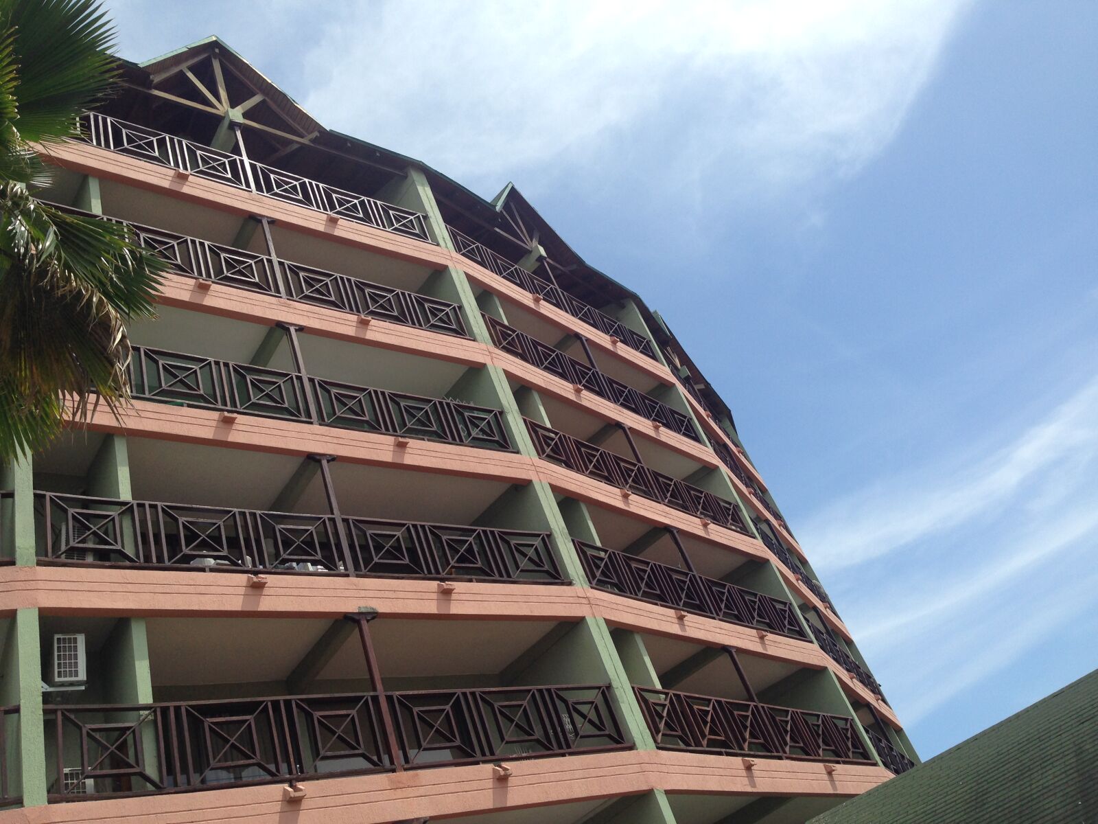 iPhone 5 back camera 4.12mm f/2.4 sample photo. Architect, building, caribbean photography