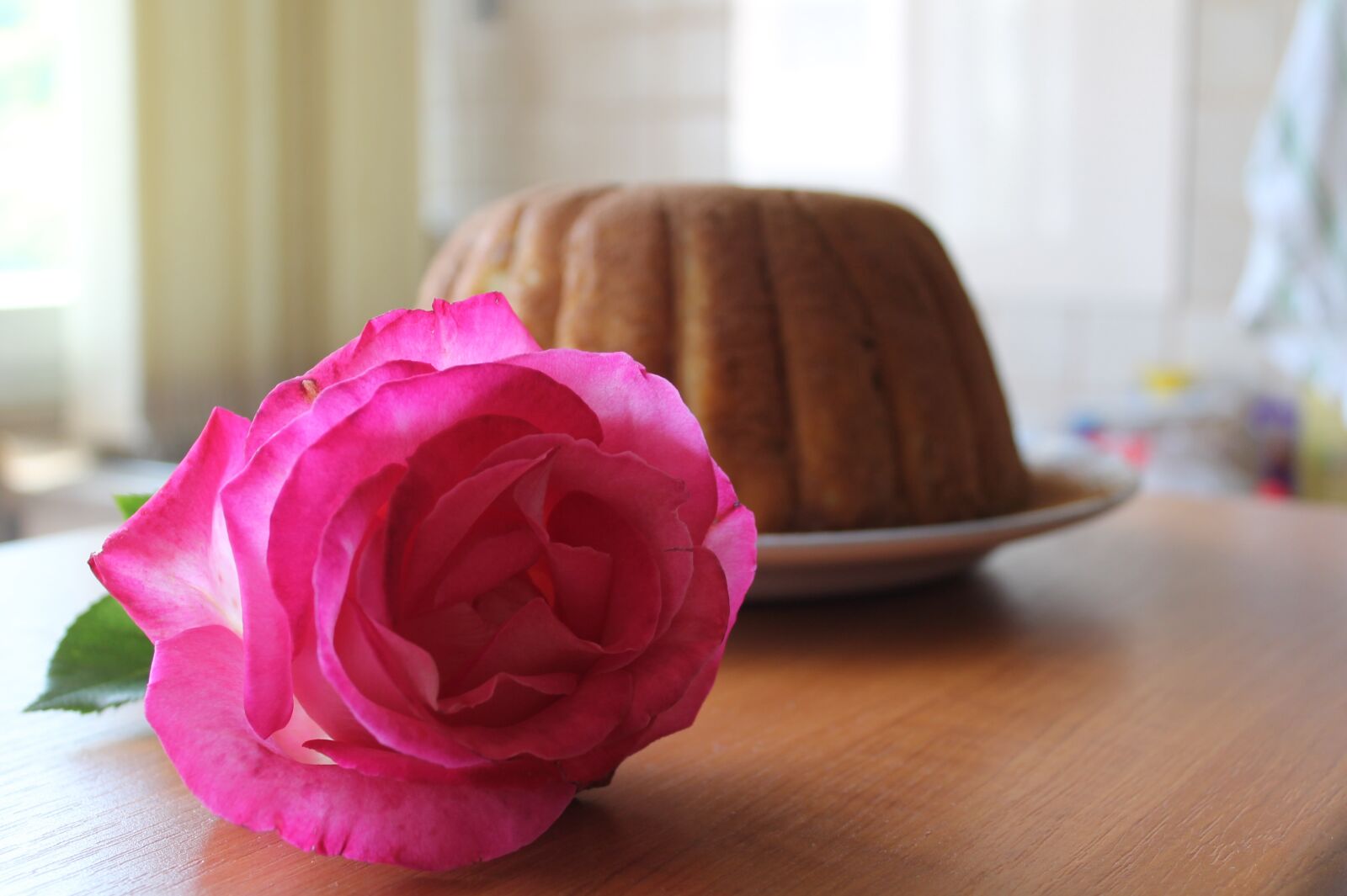 Canon EOS 1100D (EOS Rebel T3 / EOS Kiss X50) sample photo. Pink, rose, cake photography