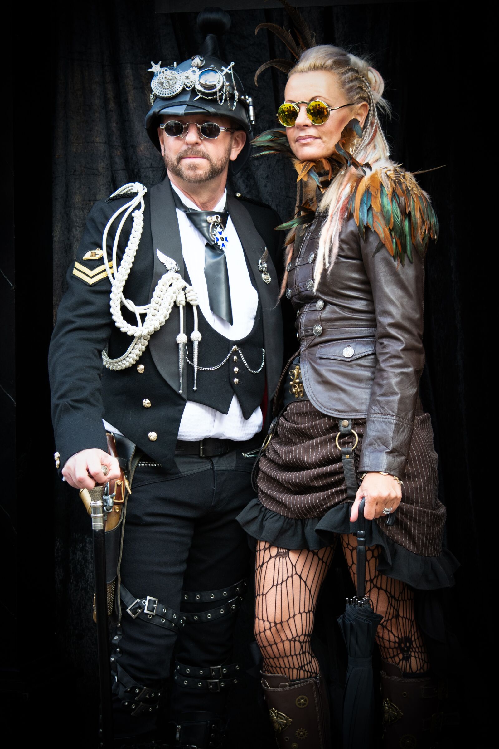 Nikon D7100 sample photo. Steampunk, gothic, goth photography