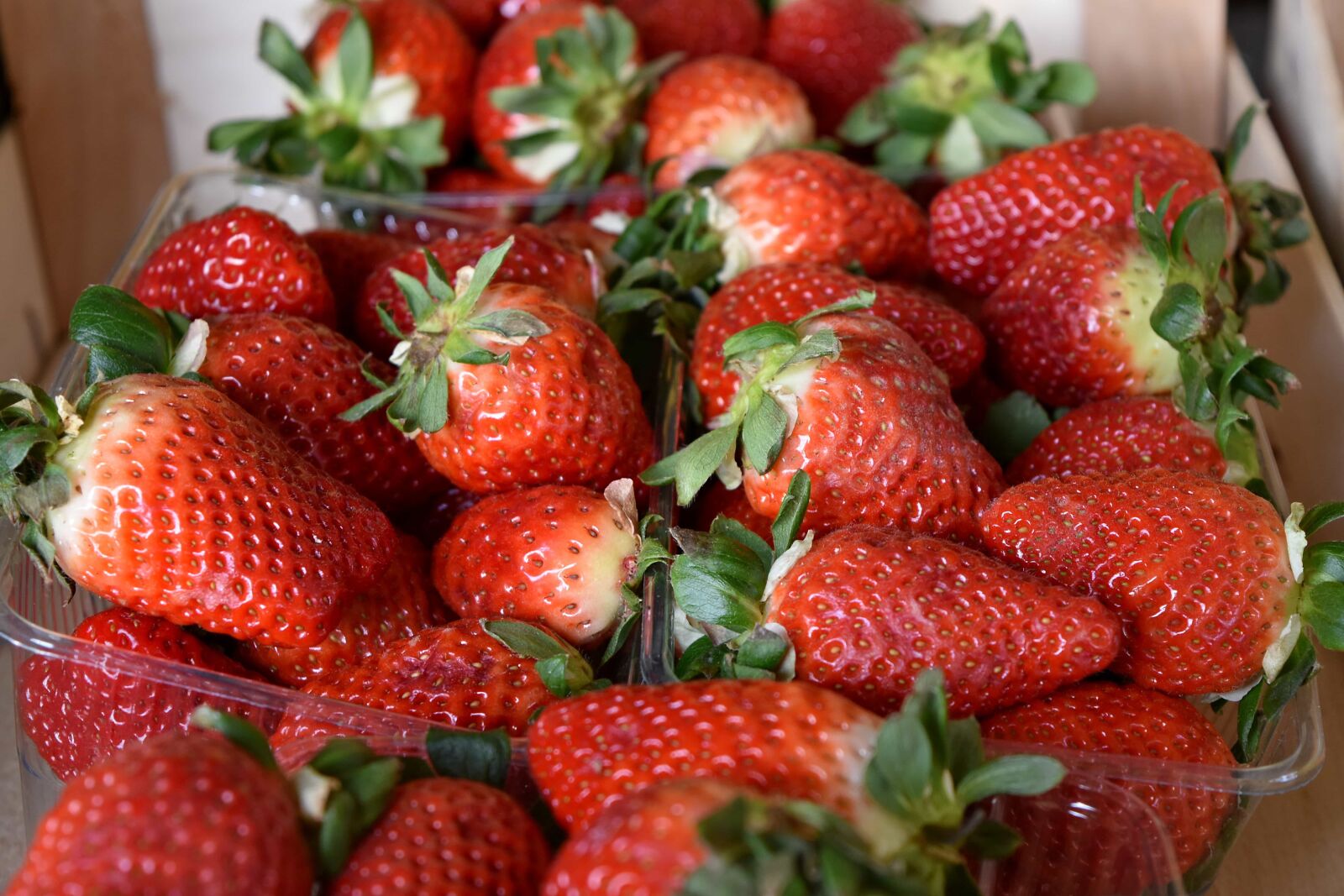 Nikon D5500 sample photo. Supermarket, berry, strawberries, fruit photography