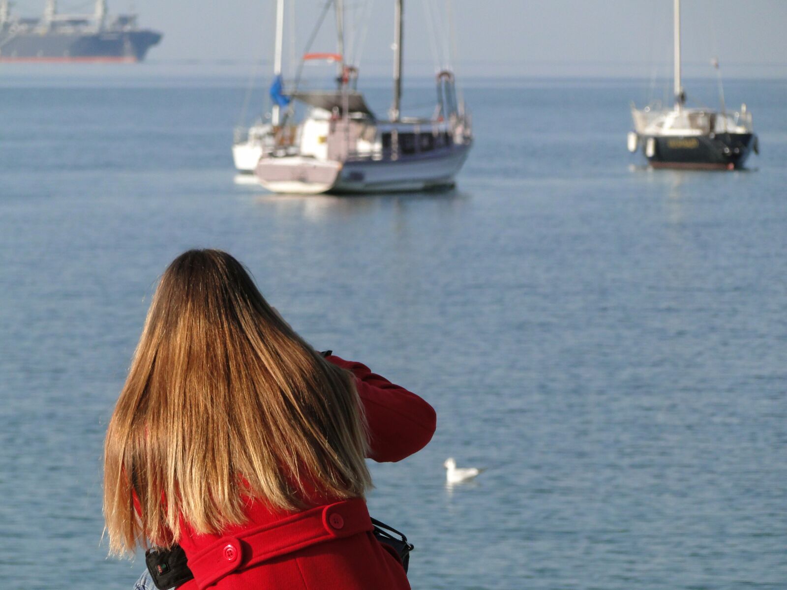 Sony Cyber-shot DSC-HX1 sample photo. Water, sea, ship photography