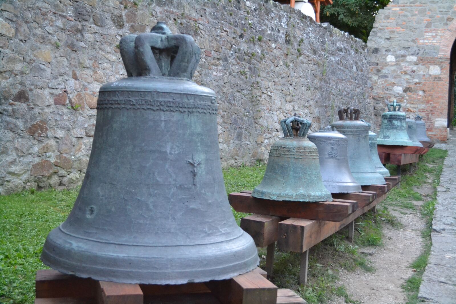 Nikon D3100 sample photo. Bell, bells, wall photography