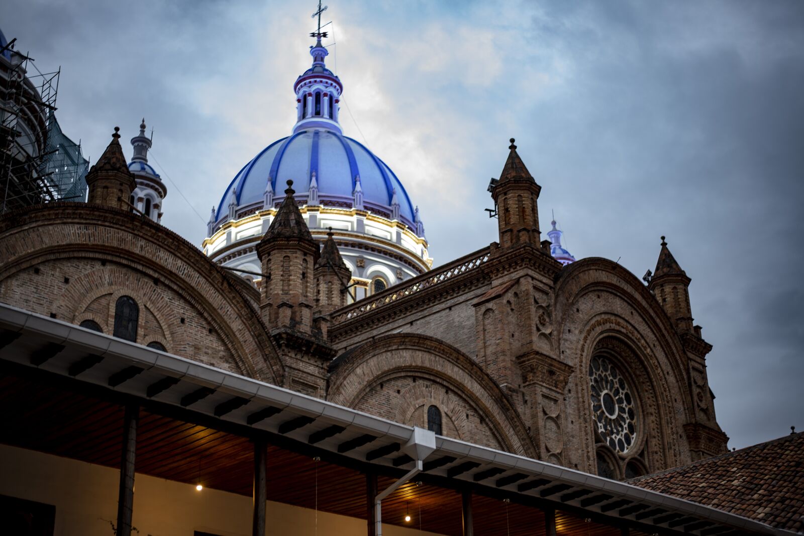 Nikon D600 sample photo. Cathedral of cuenca, ecuador photography