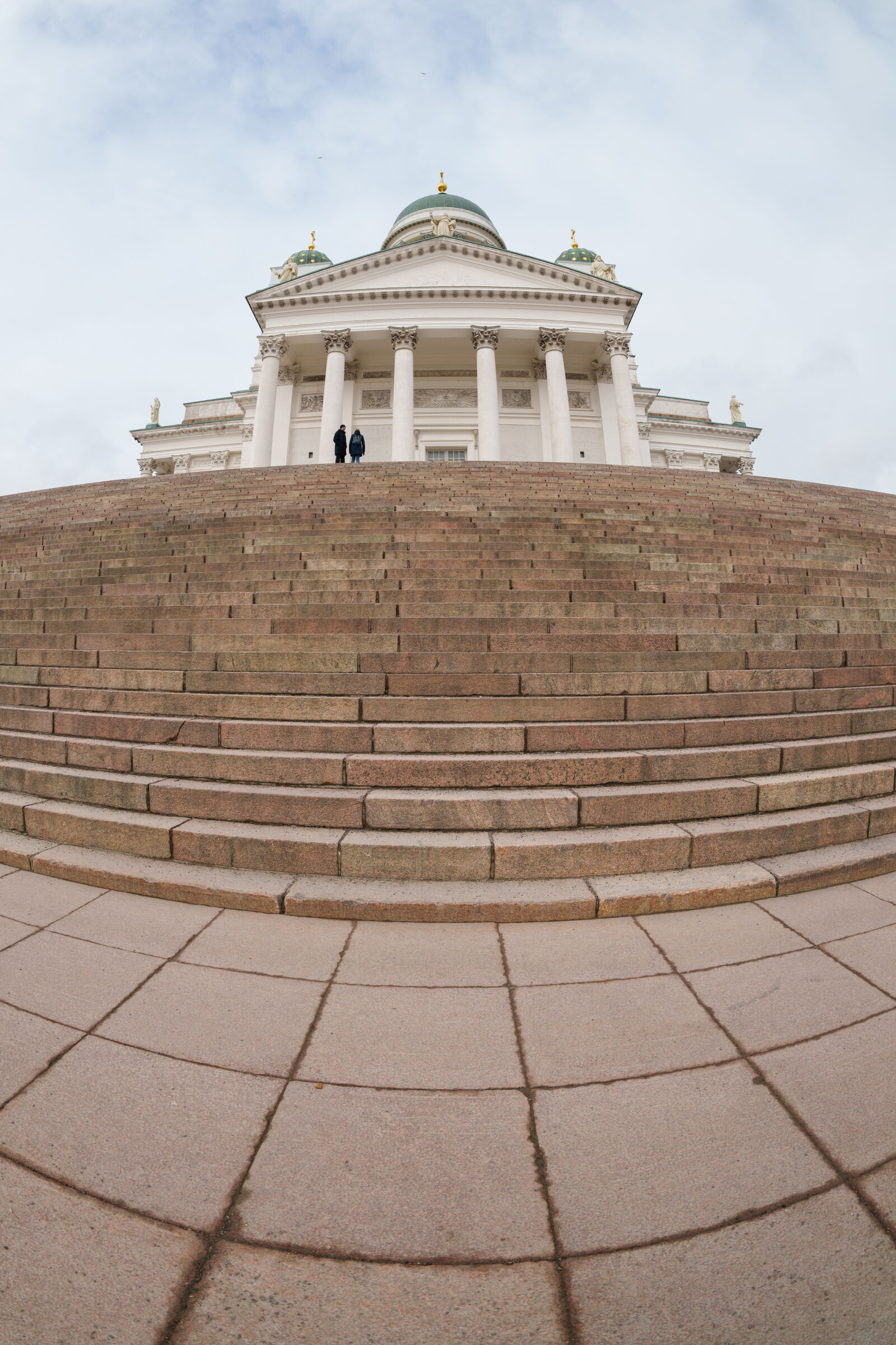 Sigma 15mm F1.4 DG DN Diagonal Fisheye Art sample photo. Staircase to the church photography