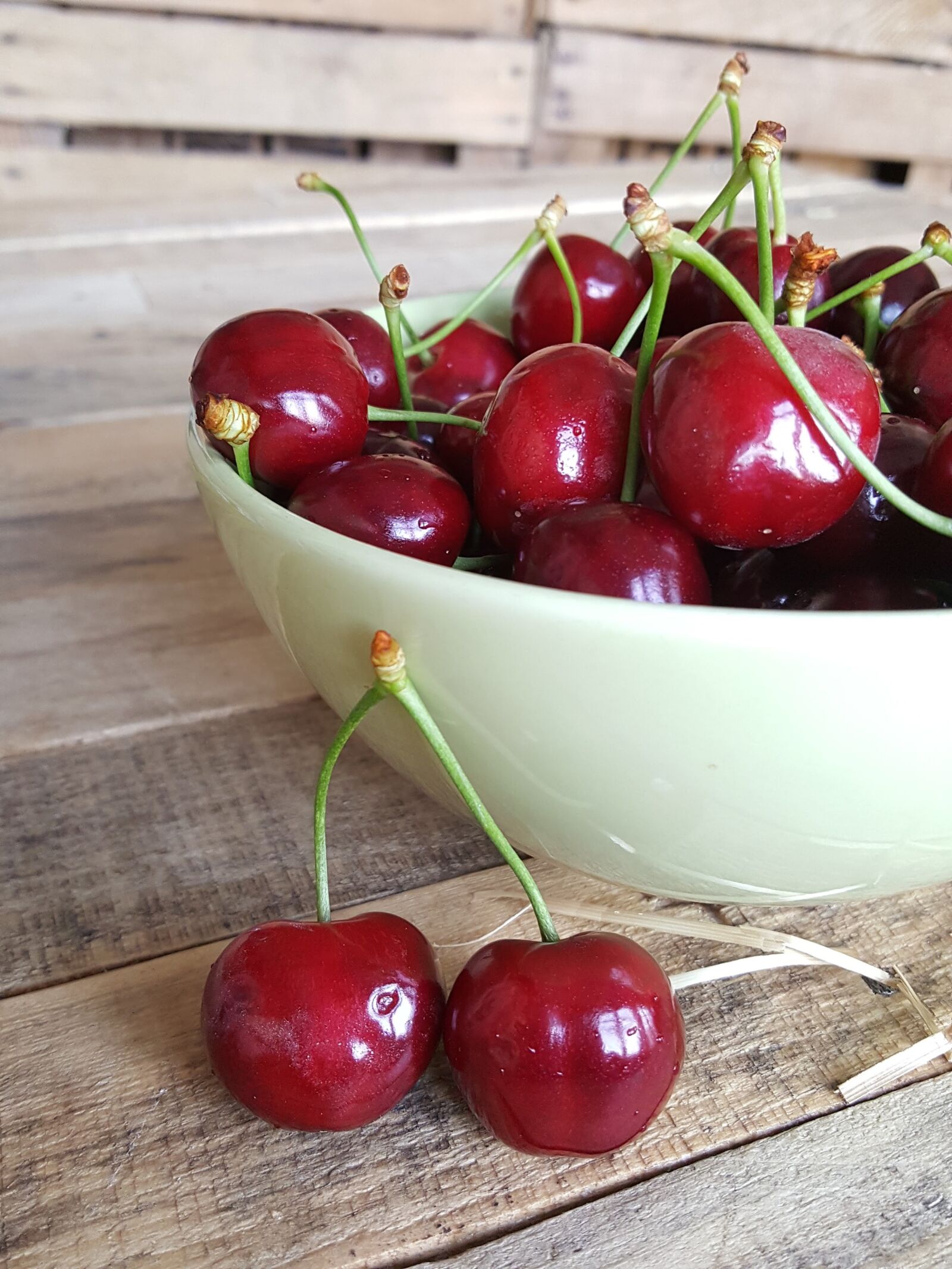 Samsung Galaxy S6 sample photo. Cherry, cherries, red photography