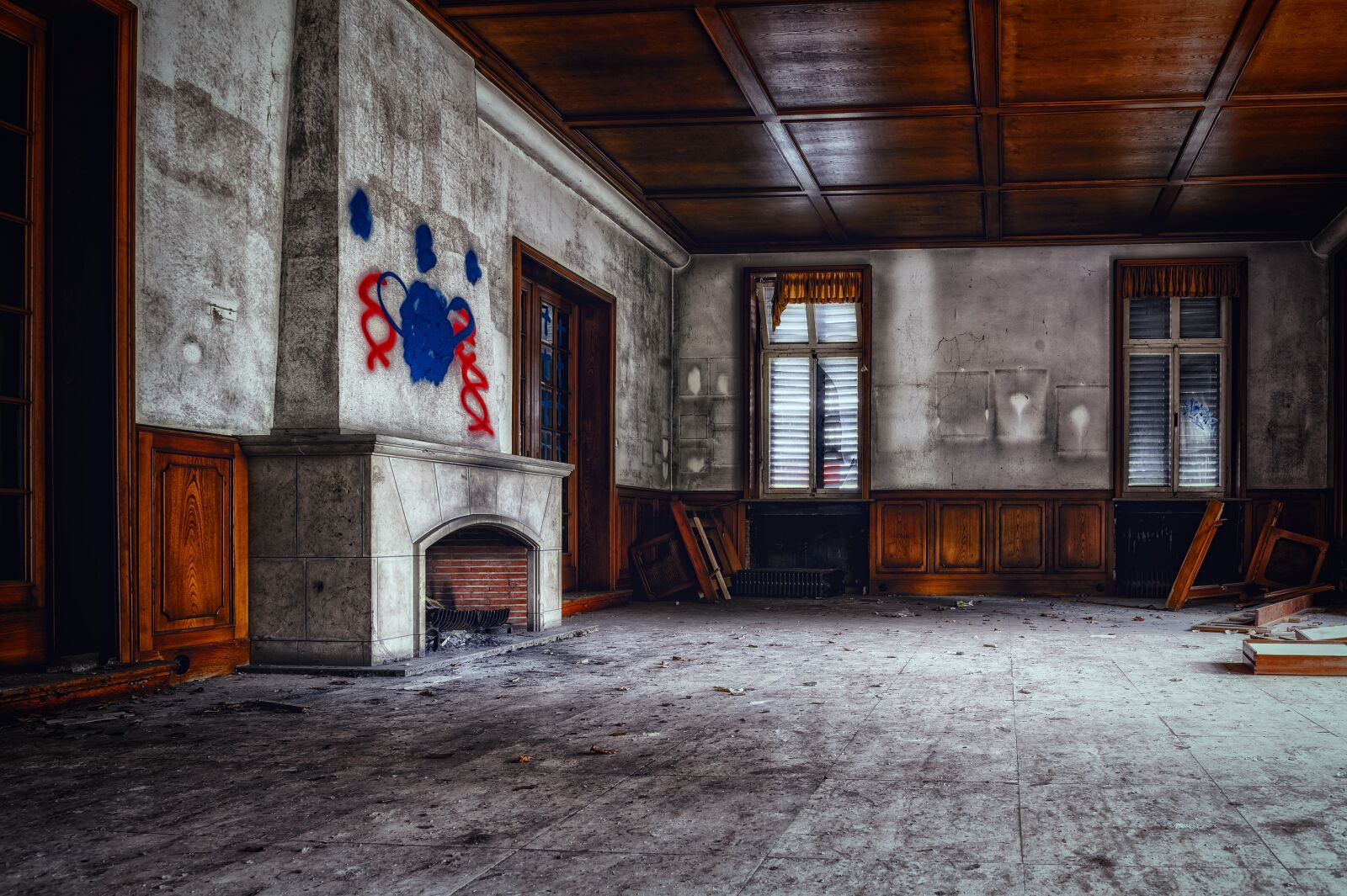 Nikon Z6 sample photo. Fireplace, salon, old photography