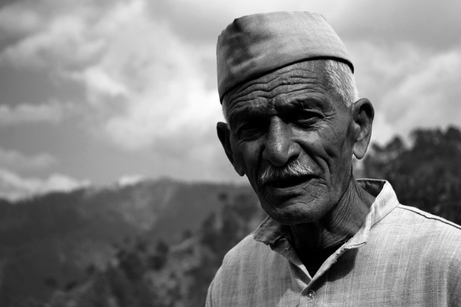 Nikon D3100 sample photo. Black, and, white, india photography