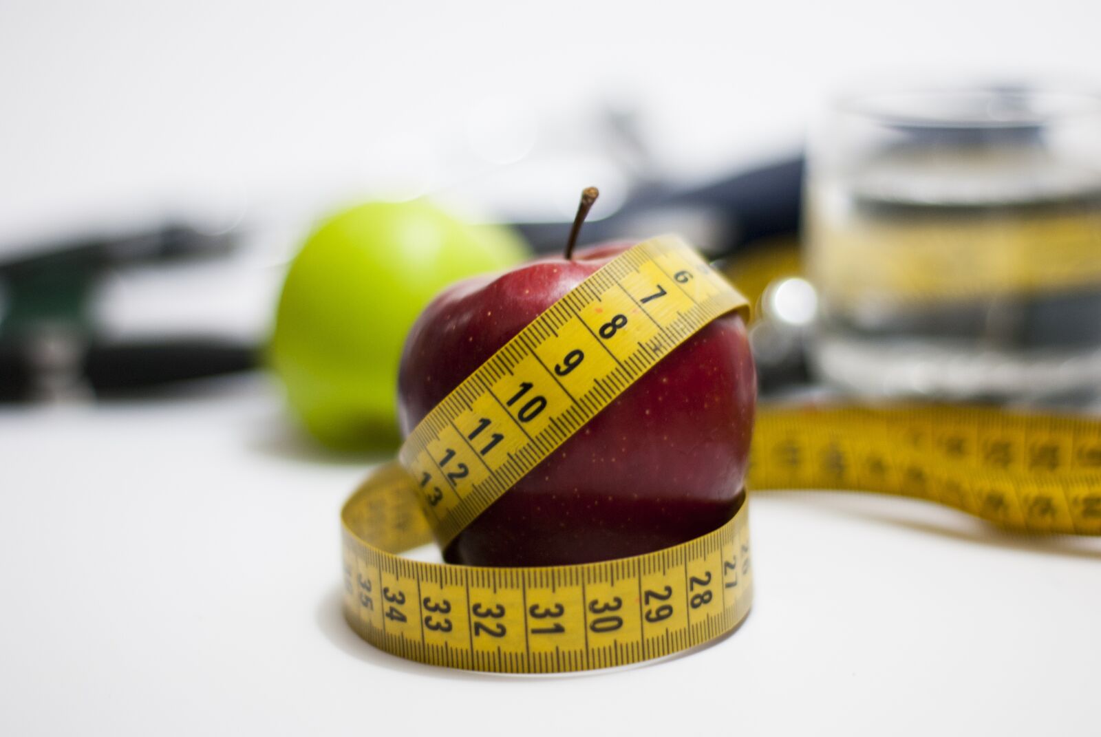 Nikon D60 sample photo. Red apple, healthy, apple photography