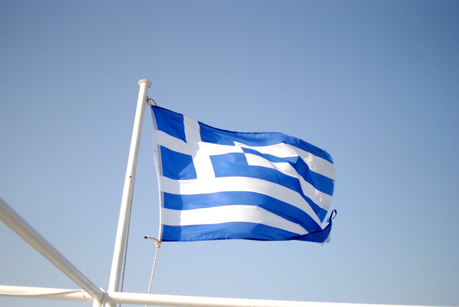 Nikon D3000 sample photo. Flag, greece, country photography