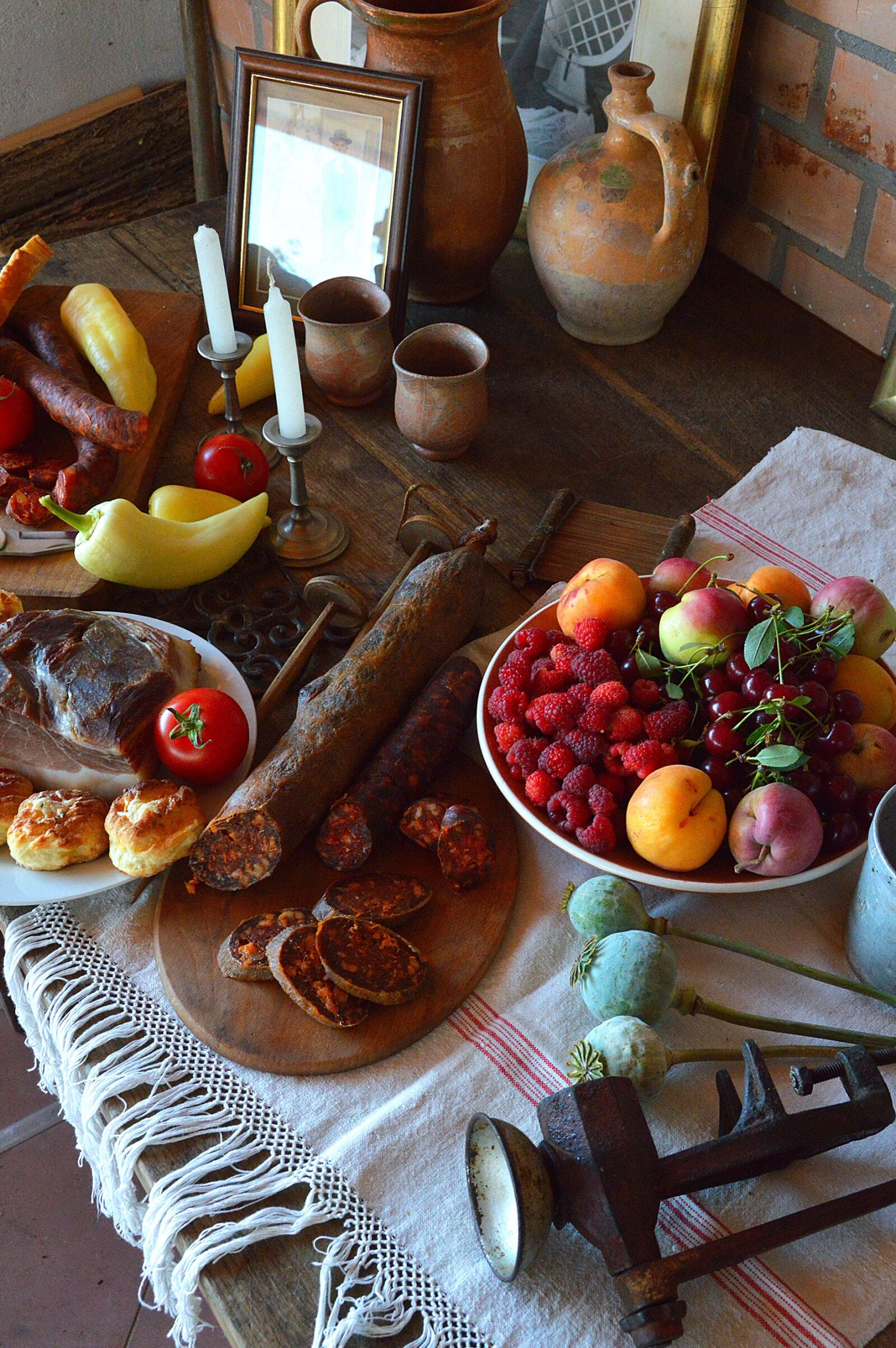 Nikon D3200 sample photo. Mood, wine, fruit photography