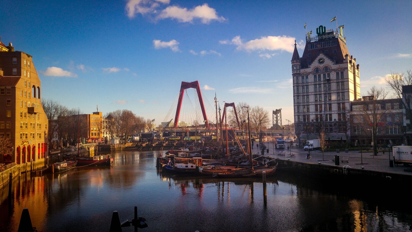 LG H815TR sample photo. Rotterdam, netherlands, bridge photography