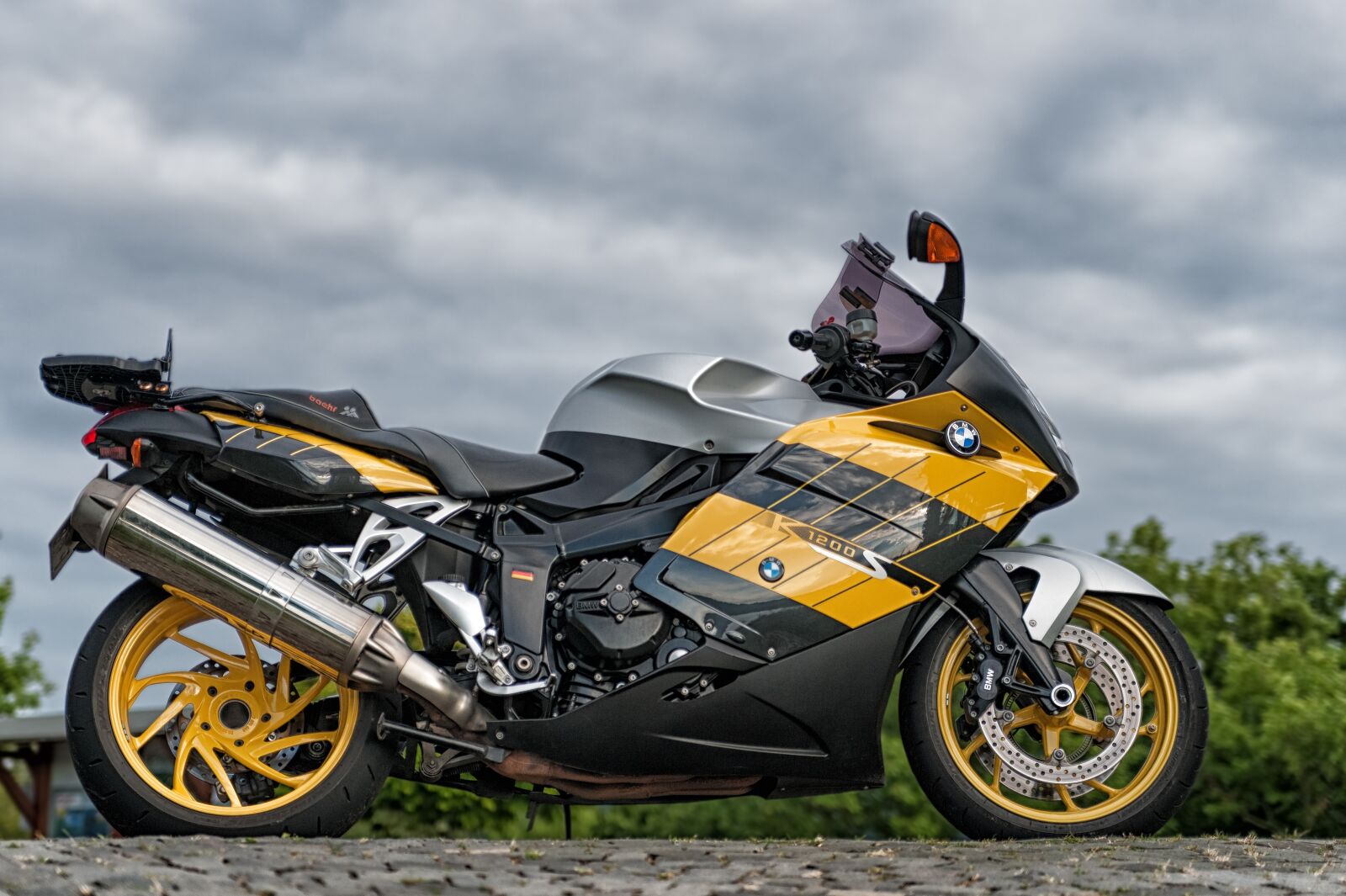 Nikon D700 sample photo. Bmw, k1200s, motorcycle photography