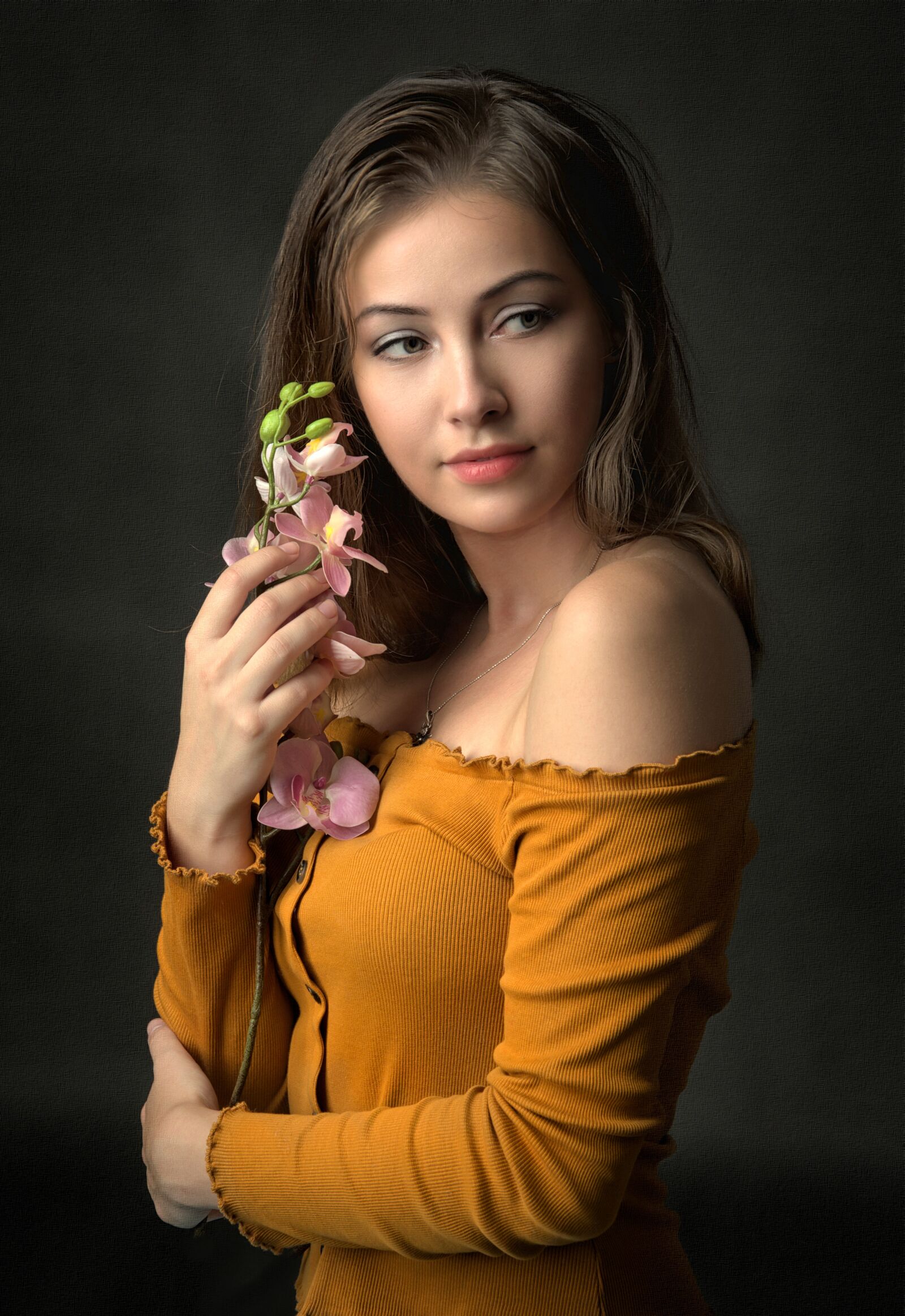 Nikon D7000 sample photo. Girl, flower, beauty photography