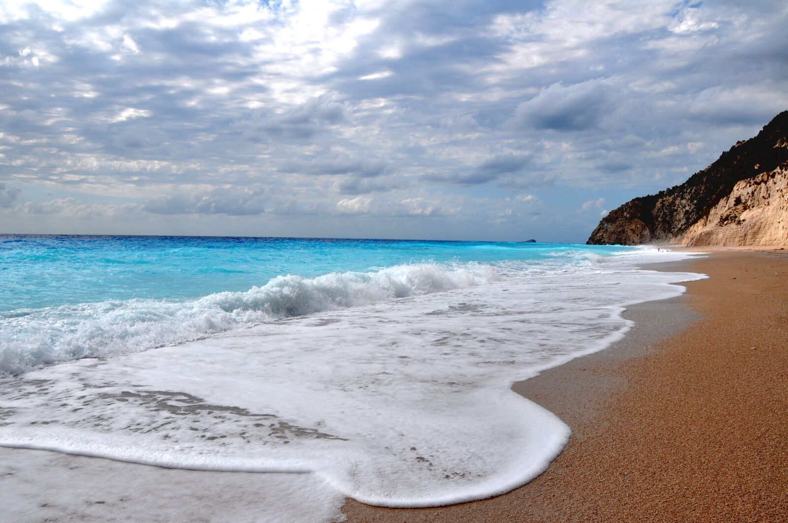 Nikon D90 sample photo. Beach, bay, greece photography