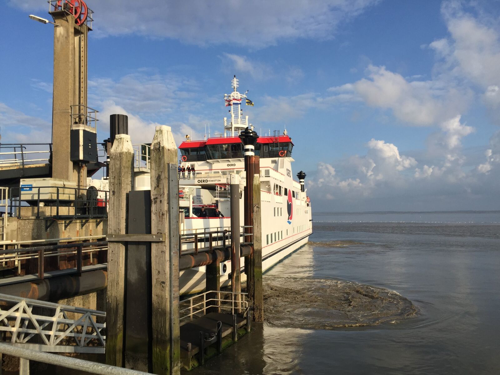 iPhone 6 Plus back camera 4.15mm f/2.2 sample photo. Pier, west frisian, wadden photography