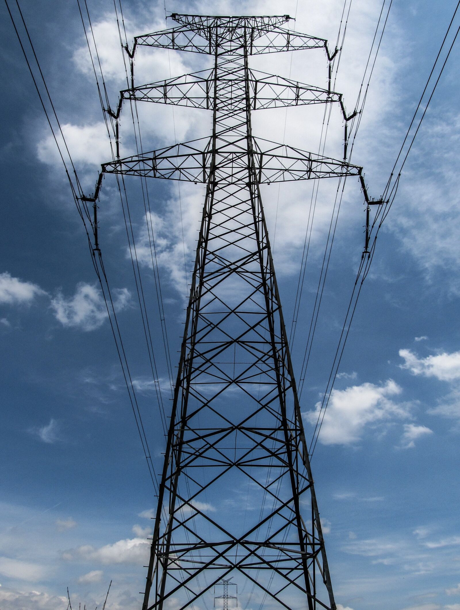 Canon PowerShot SX130 IS sample photo. Cloud, sky, high voltage photography
