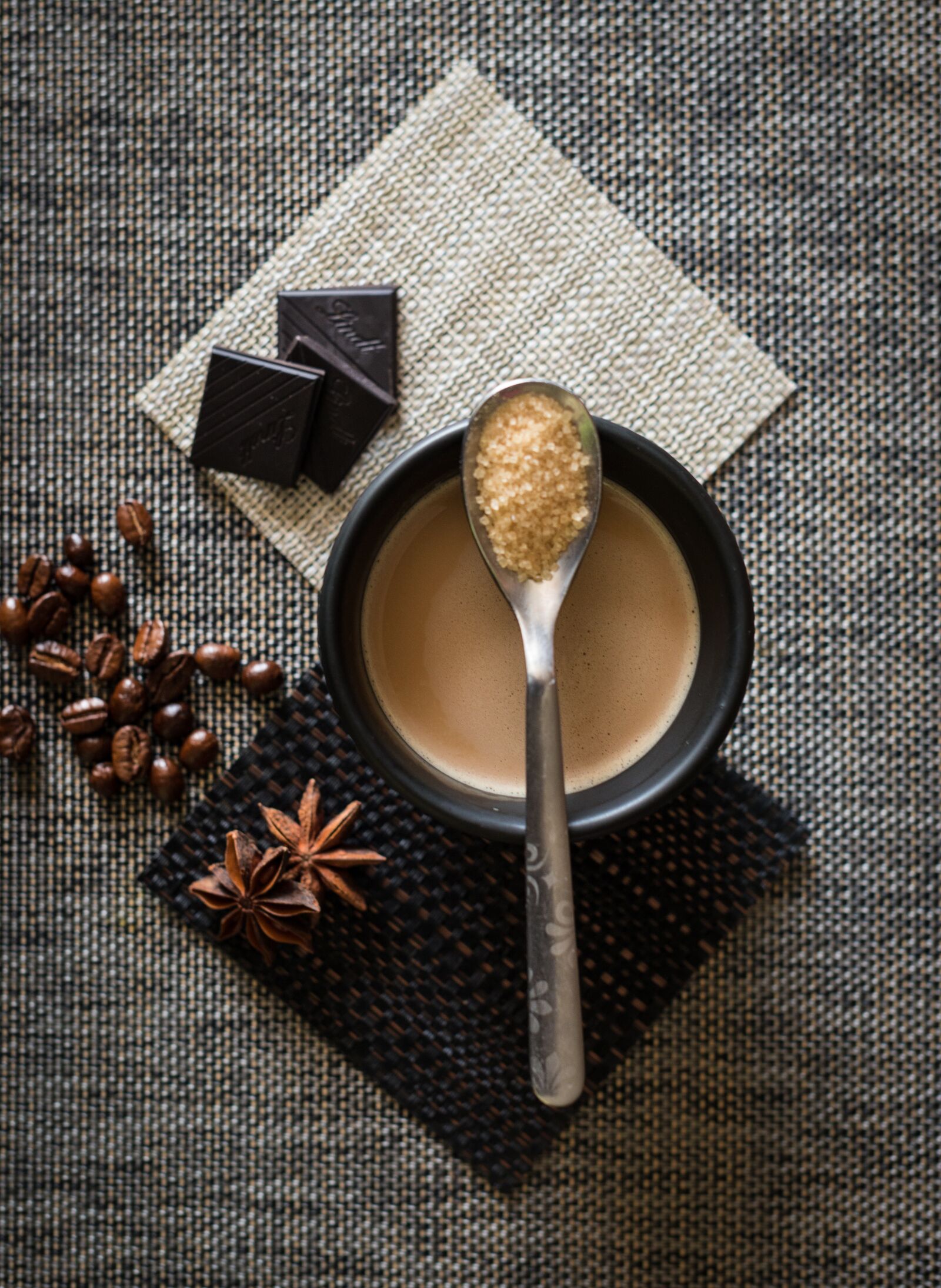 Nikon D610 sample photo. Coffee, coffee cup, spoon photography