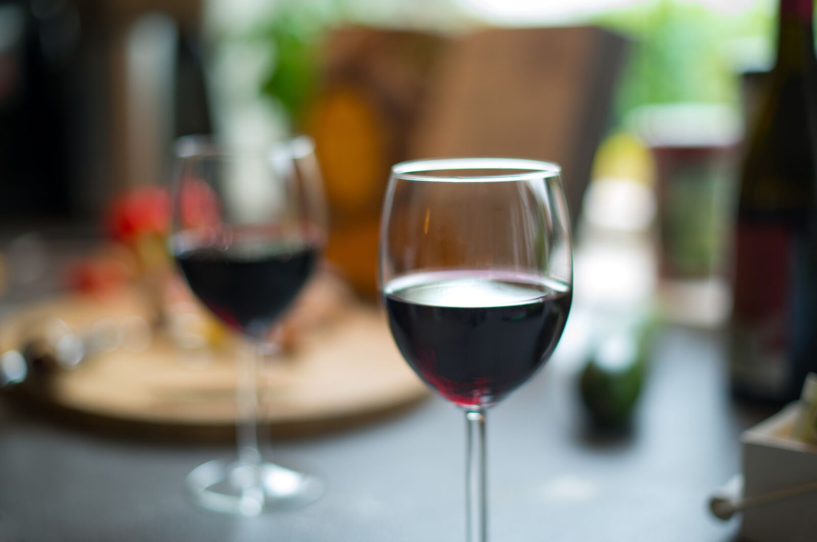 Nikon D610 sample photo. Red, wine, glasses photography