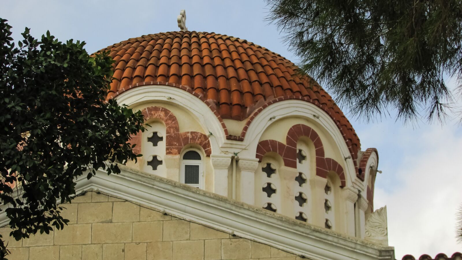 Canon PowerShot SX400 IS sample photo. Cyprus, sotira, church photography