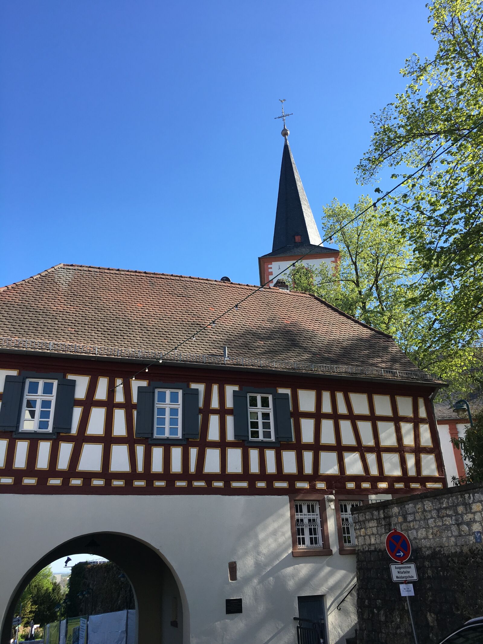 Apple iPhone 6s sample photo. Historic center, truss, historically photography