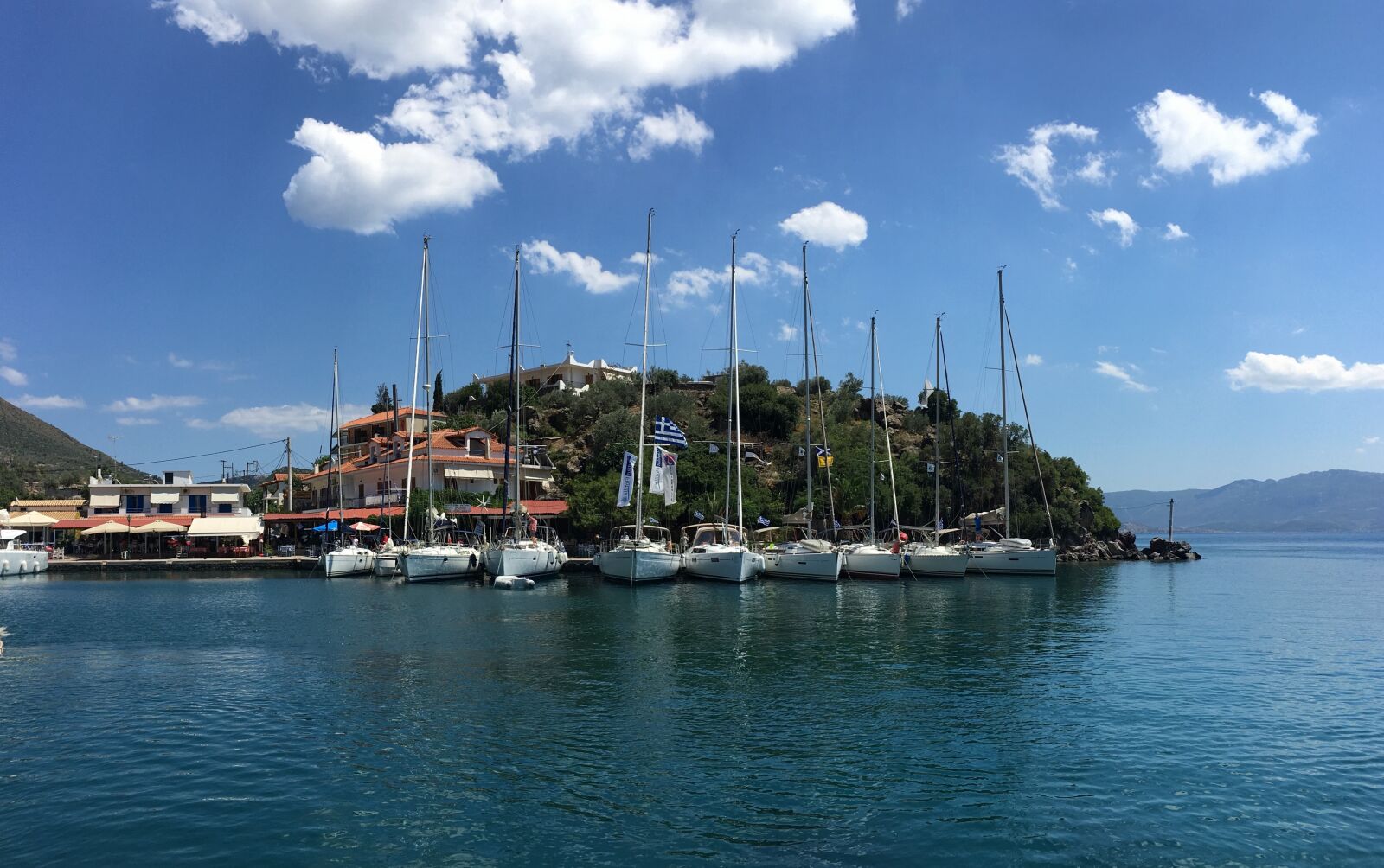 Apple iPhone 6s Plus sample photo. Greece, sailing boat, boat photography