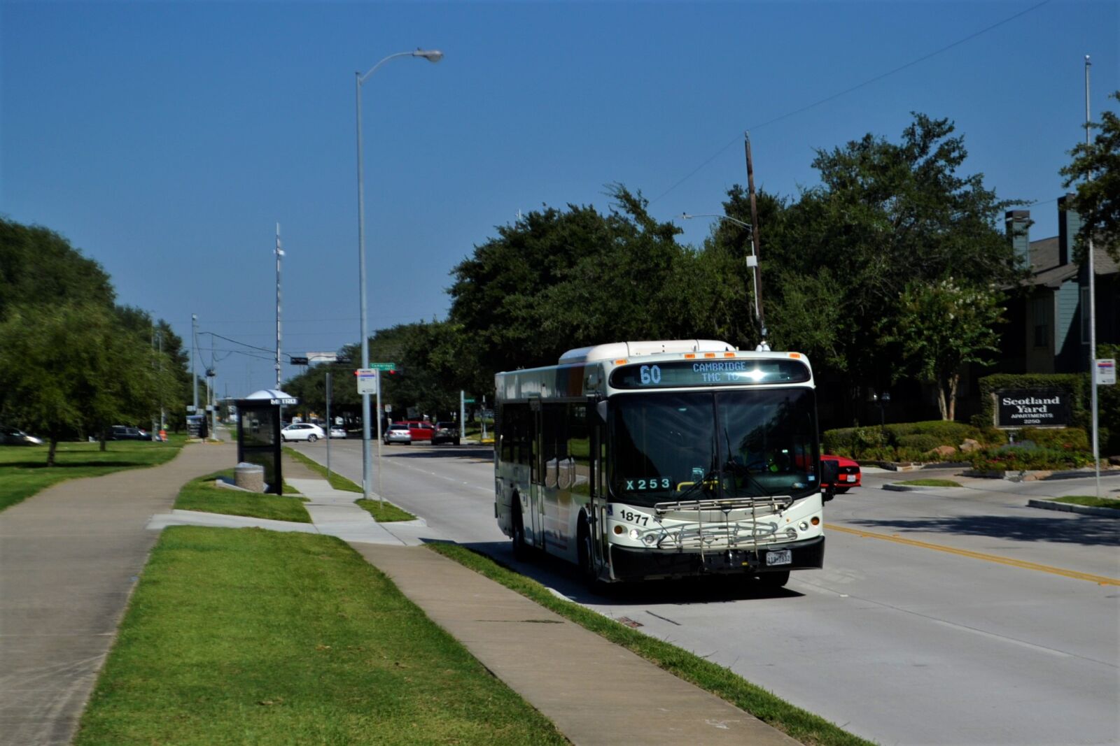 Nikon D3100 sample photo. Houston texas metro bus photography