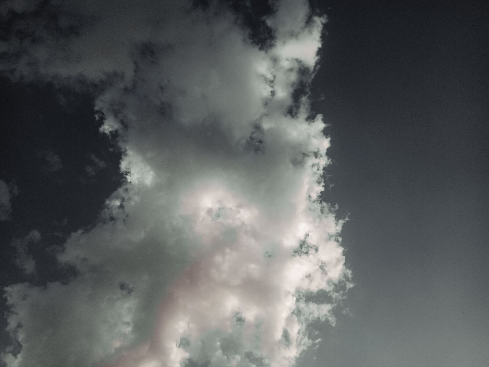 Realme C2 sample photo. Cloudy, cloud, dark photography