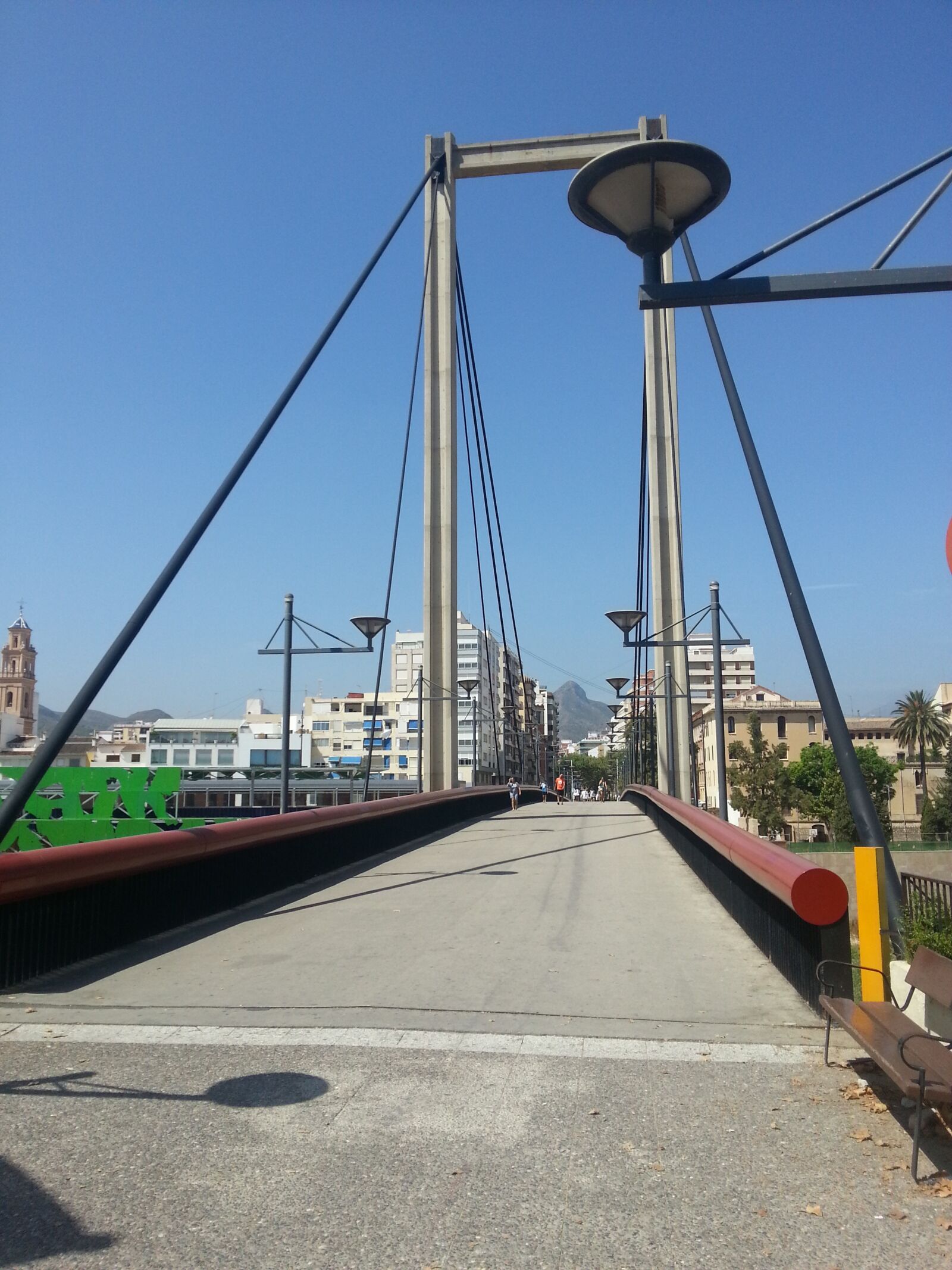 Samsung Galaxy S3 sample photo. Gandia, bridge, engineering photography