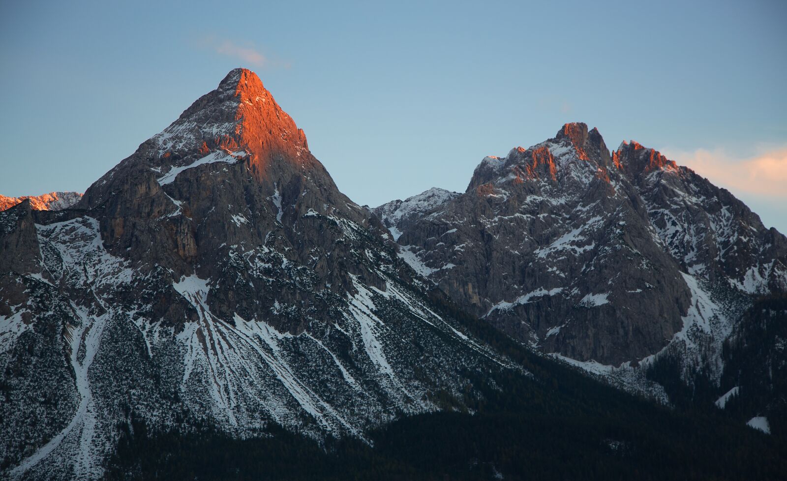 Canon EOS 6D sample photo. Alpine, alpenglühen, mountains photography