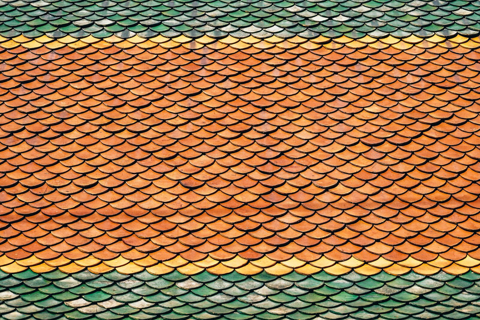 Sony a7 II + Sony FE 24-240mm F3.5-6.3 OSS sample photo. Roof, roof tiles, scales photography