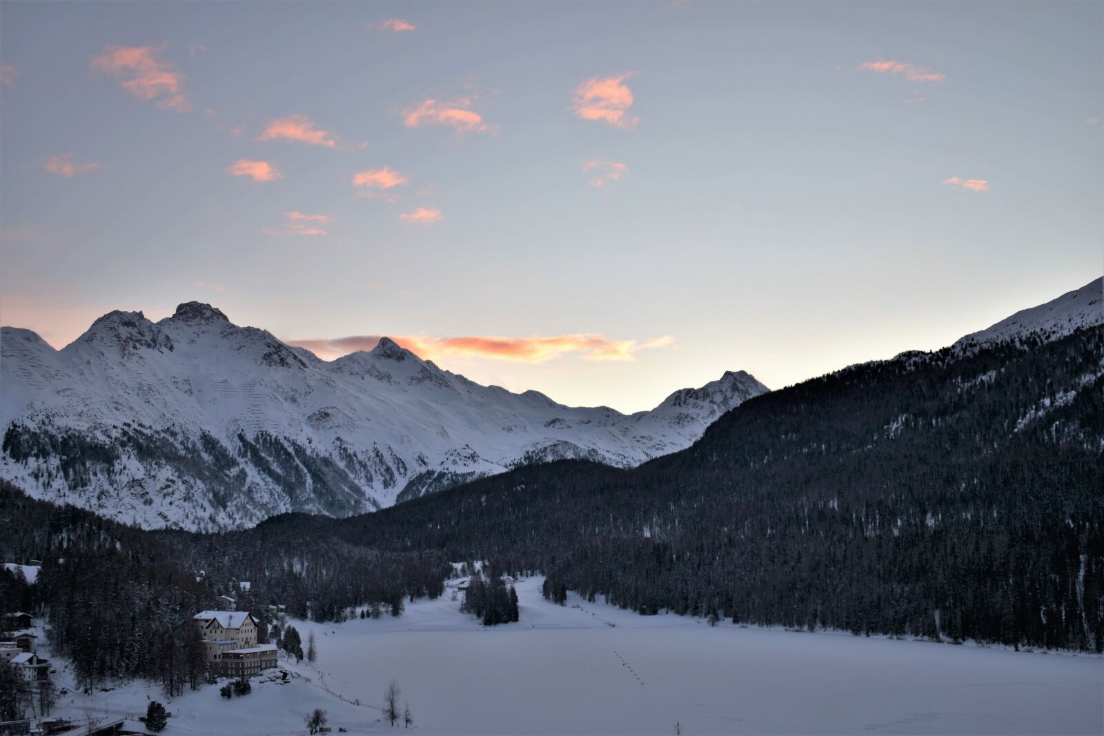Nikon D5500 sample photo. Winter, mountains, ski area photography