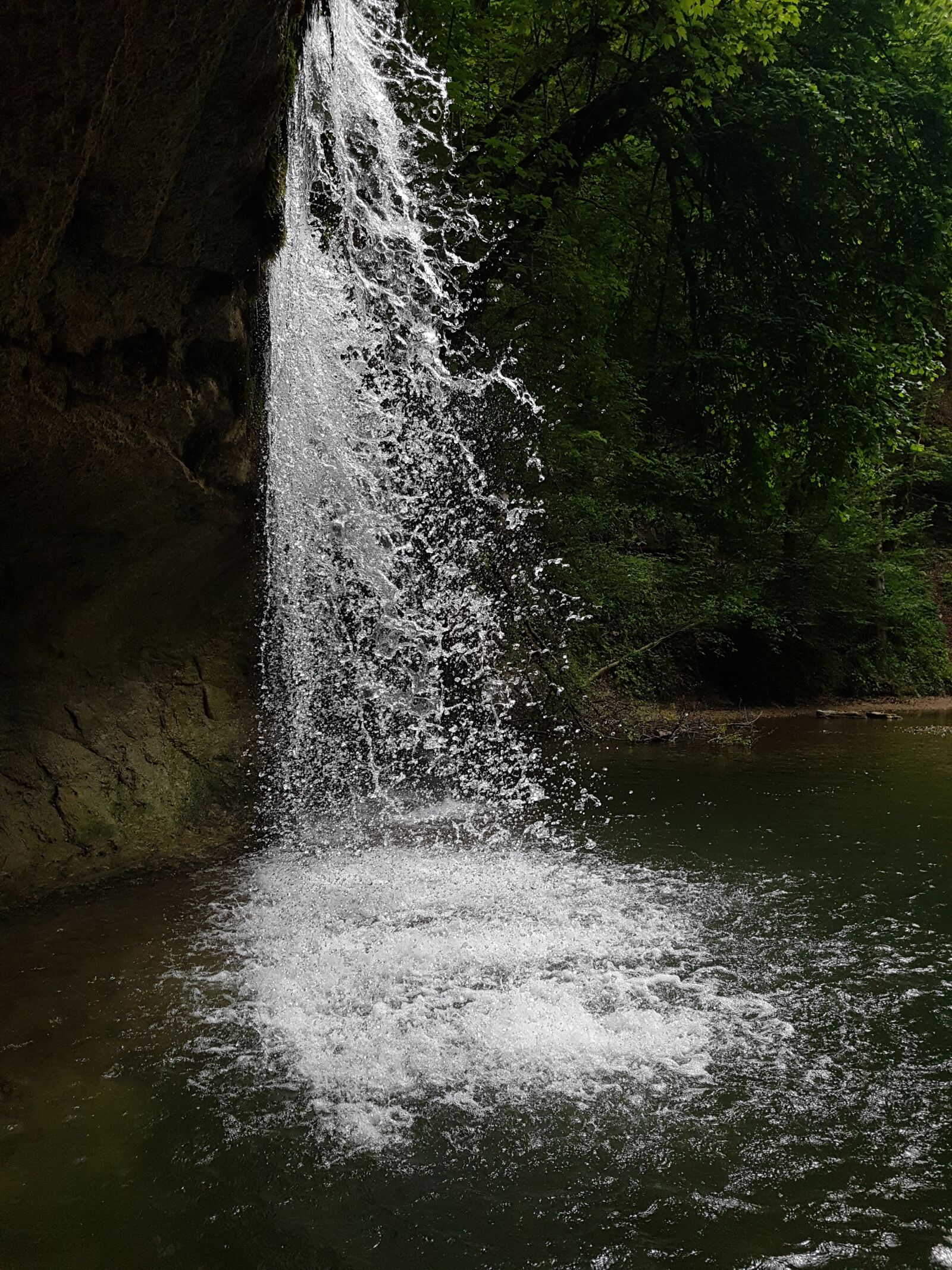 Samsung Galaxy S7 Edge sample photo. Jura, cascade, nature photography