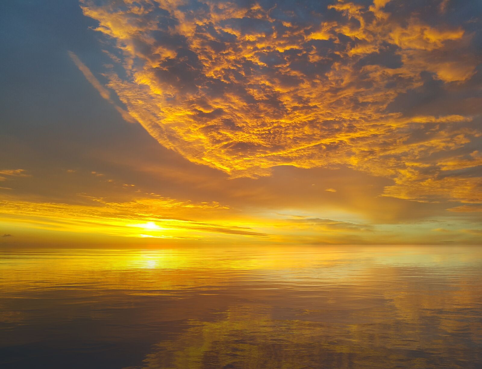 Samsung Galaxy Note4 sample photo. Sunset, sky, reflection photography