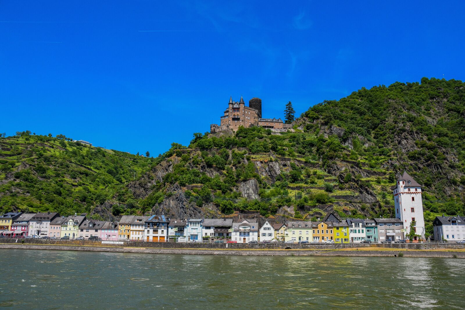 Nikon D7200 sample photo. Rhine, castle, germany photography